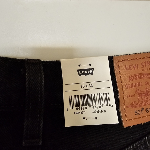 ❗️SALE❗️NWT! Levi's® Premium501® '81 WOMEN'S JEANS 25/33 - Picture 4 of 4